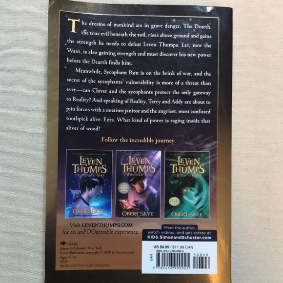 📚2/$6 The Wrath of Ezra #4 Leven Thumps Series - Picture 2 of 12